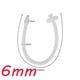 thumbnail image 1 of SM Silicone Hollow Urethral Catheter Dilator Horse Eye Stimulation Sounding Penis Plug Insert Urethra Adult Sex Toys for Men Gay, 1 of 3