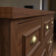 thumbnail image 3 of Cómoda 7 Cajones Mueble de Madera Nativa para Dormitorio - Café - 120x40x90 cm, 3 of 3