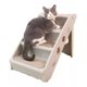 thumbnail image 1 of Escalera Plegable 4 Escalones Para Perros Y Mascotas Beige, 1 of 2