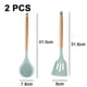 thumbnail image 2 of Juego de utensilios de cocina de 2 piezas, de madera, fáciles de limpiar, antiadherentes., 2 of 5