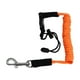thumbnail image 5 of Canoa Kayak Paddle Leash Correa Con Mosquetón Tabla De Surf Elástica Cuerda De Surf Naranja, 5 of 5