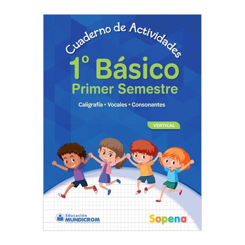 Sopena - Cuaderno De Actividades 1 Básico - 1Er Semestre Vertical