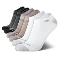 Pack De 6 Calcetines Calvin Klein No Show Para Hombre, Tallas 7 A 12, Color Blanco