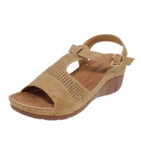 Sandalia Beige Vía Franca