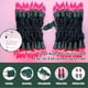 thumbnail image 2 of Guirnalda de luces navideñas LAMPHOME Pink 100, 6 m, resistente al agua, 2 of 8
