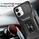 thumbnail image 2 of Funda Armada para iPhone 16 Plus con Tapa Deslizante y Soporte Magnético Giratorio Negro, 2 of 5
