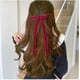 thumbnail image 3 of Lazos Clips de Cacampanao Mujeres Largo Terciopelo Cacampanao Clips de cinta Clip de lazo de Cacampanao francés Girls Lady Cacampanao Barrette Cacampanaopins Bowknot Cola de caballo Cacampanao Clips d, 3 of 7