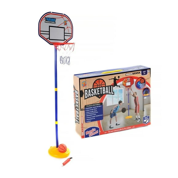 Set Aro De Basketball Infantil + Pelota Zg270-8