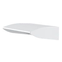 Magideal - Cubierta De Protección Para Punto De Carga Con Diseño De Alero Y Material Anti-Envejecimiento Perfecta Para Instalación En Jardines O Áreas Exteriore Blanco