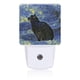 thumbnail image 1 of Luz nocturna LED con sensor crepúsculo‑alba y diseño de gato negro – Uiaoiais, 1 of 7