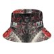 thumbnail image 5 of Culto del Cordero Sombrero bucket para adultos, gorra de protección solar, sombrero de pescador plegable para viajes al aire libre, pesca y actividades de verano, 5 of 6