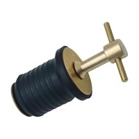 Magideal - Tapón De Drenaje De Barco Con Mango En T Para Drenajes De 1 Pulgada De Diámetro, Accesorios Marinos Resistentes, Tapón Giratorio De Drenaje Giratorio,