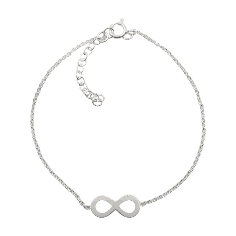 Fershop - Pulsera De Plata Infinito Liso