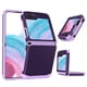 thumbnail image 1 of Funda protectora de una pieza con bisagra y color de contraste para Z flip6 y Z flip5/4, con armadura SGP, 1 of 5