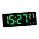 thumbnail image 2 of Despertador Digital Pantalla Grande Regulable Simple Para Oficina Dormitorio Números Verdes, 2 of 5