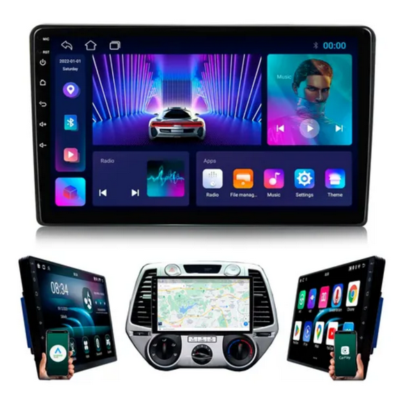 Radio Pantalla Auto Tactil 10.2 Pulgadas Tv Android 11.0 32gb Gps 2gb De Ram Wifi Dual Band 2.4 Y 5ghz Bluetooth Sonido Amplificado 4x50w Procesador Cortex A7 Quad Core