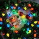 thumbnail image 5 of Collar JOYIN para Navidad con luz LED, 9 bombillas, regalo de fiesta, 5 of 7