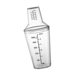 Bothyi - Coctelera Transparente De Uso Versátil Para Bar, Restaurante, Viajes, 500 Ml