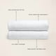thumbnail image 3 of Juego de 2 Toallas Italic Ultraplush 800 GSM Algodón Australiano, 3 of 9