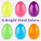 thumbnail image 5 of Huevos de Pascua de plástico Prextex de 3.5 pulgadas sin relleno, 36 unidades para niños, 5 of 7