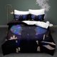 thumbnail image 1 of Bed- Duve-t Cov-er W-ednesday -Bedding S-ets Ad-dams 3D Pri-nted Lightwei-ght 3 -Piece Comfor-ter Sets 1 Duvet Co-ver and 2 Pillo-w Sha-ms for Boys Girls, 1 of 3