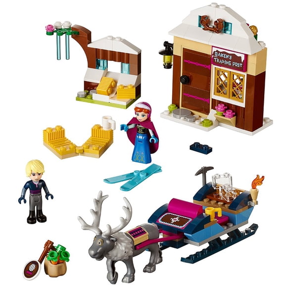 Juguete LEGO l Disney Frozen La aventura en trineo de Anna y Kristoff 41066