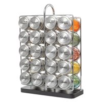 Spice Rack Orii 20 Tarros De Acero Inoxidable Con Especias Incluidas