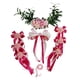 thumbnail image 4 of 9 piezas de decoraciones para el coche de boda kit de seda flor arcos de la cinta conjunto rosa melocotón, 4 of 5