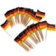 thumbnail image 5 of 100 piezas decorativas bandera palillos fiesta comida decoraciones Alemania, 5 of 5
