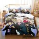 thumbnail image 1 of Lupin Third Mine Fujiko/3pcs Bedding Set Boys Girls Size Duvet Cover Pillowcase Bed Kids Adult Home Textile Bed Sheets, 1 of 5