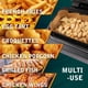 thumbnail image 5 of Revestimientos para freidora de aire Ninja Air Fryer XL, 100 piezas de papel desechable antiadherente, compatibles con parrilla y freidora de aire Ninja Smart XL., 5 of 5