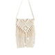 thumbnail image 1 of Bolso de hombro de paja de algodón tejido a mano ganchillo borsa playa bohemia bolso para las mujeres mini bolso blanco, 1 of 3
