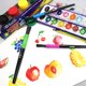 thumbnail image 4 of Juego de pinceles BAZIC con cerdas redondas de nailon para niños (paquete de 9), 4 of 7