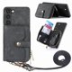 thumbnail image 1 of Funda Tipo Cartera con Correa Cruzada para Samsung Galaxy S23 Protección Contra Golpes Negro, 1 of 6
