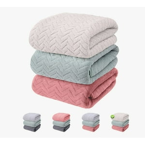 Atlas - Set 3 Toalla De Baño Lana Beige/Verde/Rojo