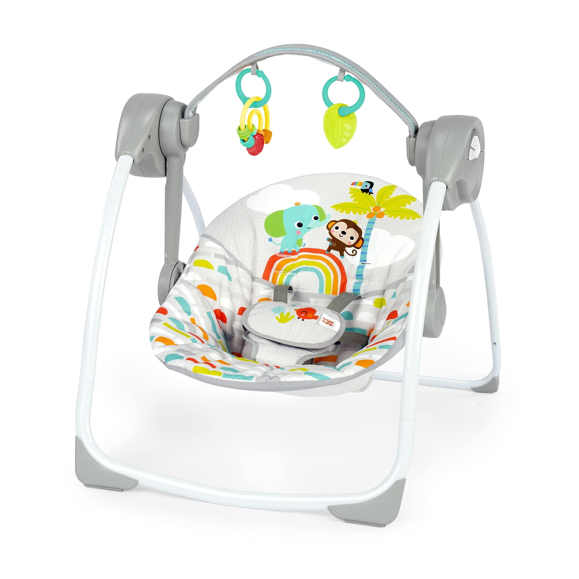 Baby Swing Bright Starts Playful Paradise Portátil Compacto