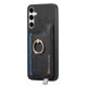 thumbnail image 4 of Funda Magnética Para Samsung Galaxy S25 Con Billetera Y Anillo Protector Resistente Negro, 4 of 5