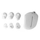 thumbnail image 2 of 3 Pares De Almohadillas De Silicona Para Auriculares, Almohadillas De Repuesto Para Airpods, Color Blanco, 2 of 2