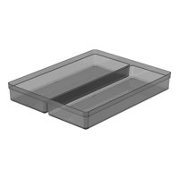 Ou - Organizador De Cajón Clear 37,5 X 30 X 5,6 Gris