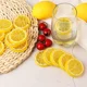 thumbnail image 4 of Xiao Hua 10 Piezas de Rodajas de Limón Amarillo Falso Fruta artificial Simulación Modelo Realista Adecuado para Decoración de Fiesta en Casa, 4 of 4