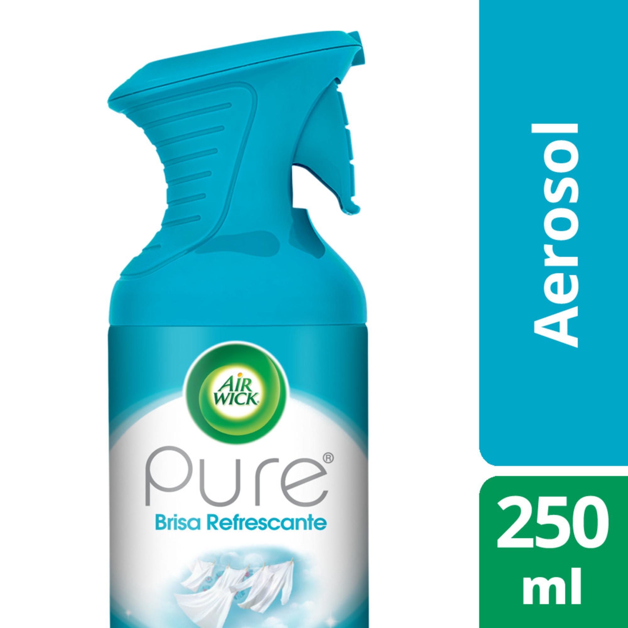 Air Wick - Desodorante Ambiental Pure Aerosol Premium Refreshing Breeze Frasco