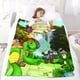 thumbnail image 5 of Franklin anti-pilling, suave, ligera, esponjosa y acogedora de lujo para hogar y cocina – Perfecta para niños y adultos,100X130cm, 5 of 6