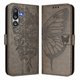 thumbnail image 2 of Funda Cartera Mariposa Para Samsung Galaxy M36 Con Soporte Y Ranuras Para Tarjetas Gris, 2 of 5