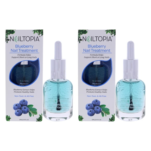 Tratamiento de uñas Nailtopia Blueberry, paquete de 2