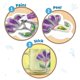 thumbnail image 3 of Pegatinas de gel Imagimake Flores y Mariposas 10 uds, 3 of 8