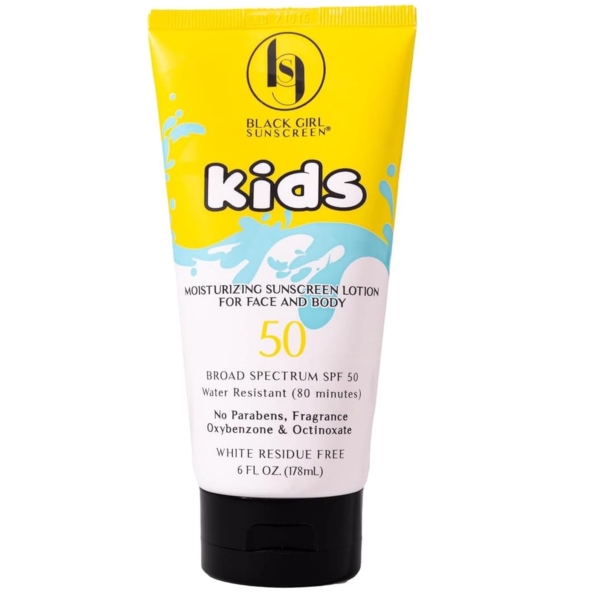 Protector Solar Black Girl Sunscreen Large Kids Spf 50 180 Ml