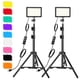 thumbnail image 1 of Kit de iluminación LED ALTSON para fotografía y vídeo, paquete de 2 unidades, 1 of 8