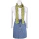 thumbnail image 2 of Bufanda Vintage Floral para Mujer, Pañuelo Retro de Seda Ligera para Protección Solar, Envoltura para la Cabeza para el Verano, Talla Única, Verde Militar, 2 of 6