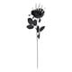 thumbnail image 1 of Rosa Artificial De Mano De Esqueleto Para Jardín, Ideal Para Fiestas Temáticas, Cosplay, Bodas Góticas, Color Negro, 1 of 5