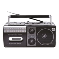 Audio Pro - Radio Grabadora Audiopro Cassette Retro Bt Am/Fm/Sw Ap02077
